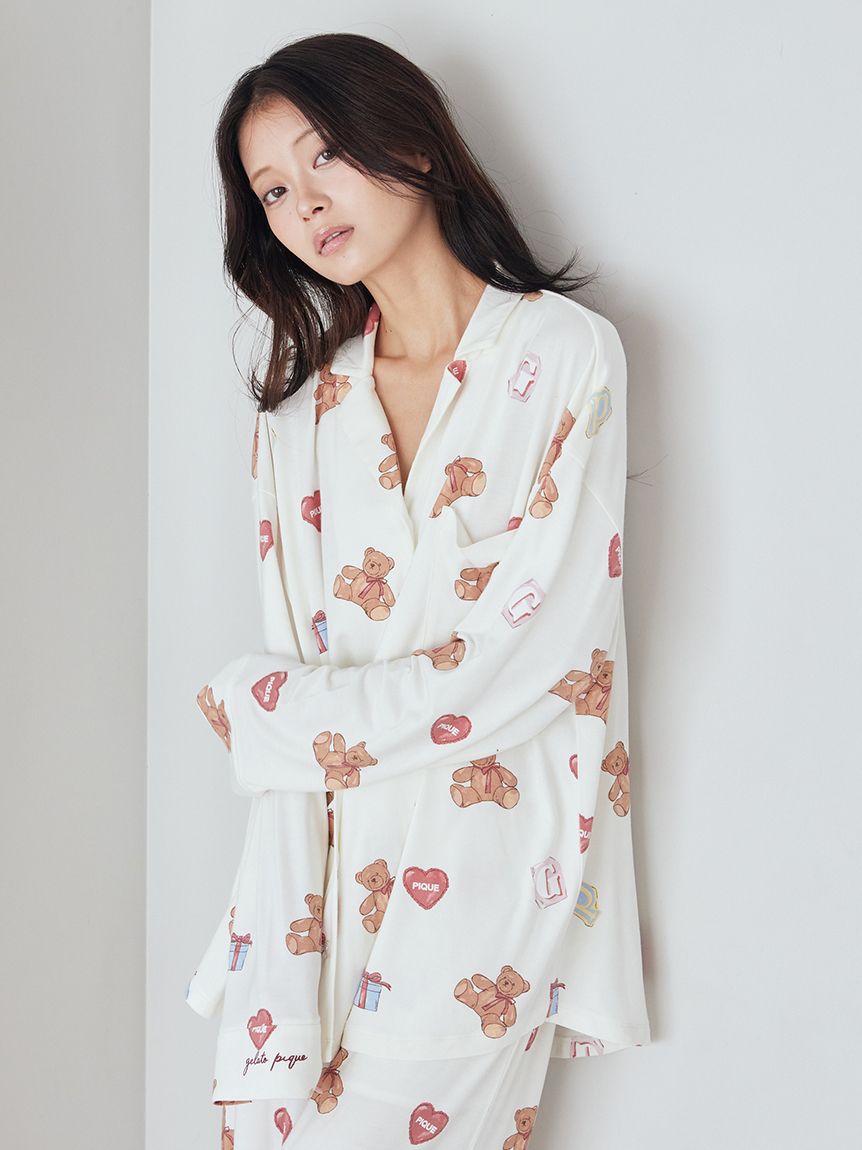 フェイバリット総柄シャツ(シャツ)｜ルームウェア・パジャマ通販の