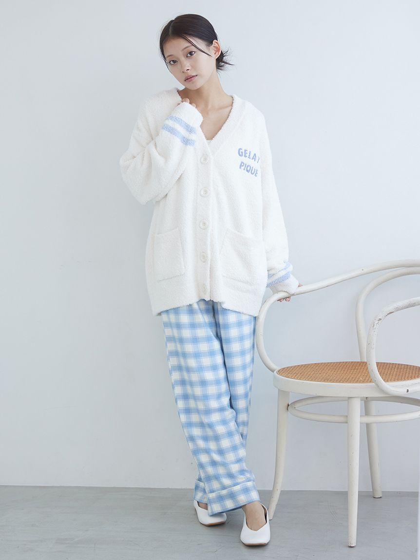 プレッピーネルチェックロングパンツ(ロングパンツ)｜ルームウェア