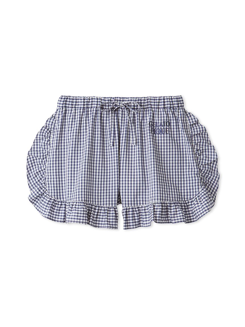 WhiteDay】3柄フリルショートパンツ(ショートパンツ)｜ルームウェア