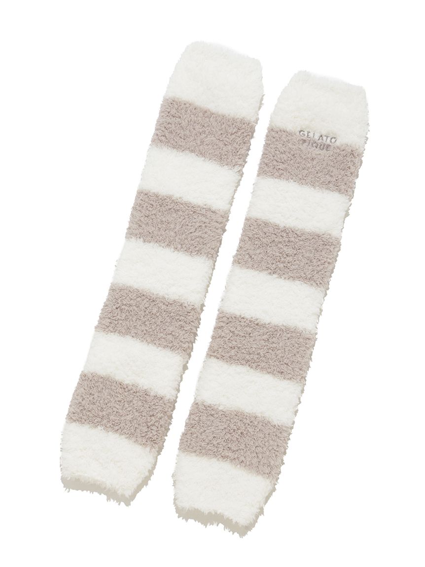 ジェラート2ボーダーレッグウォーマー(レッグウォーマー)｜ルーム