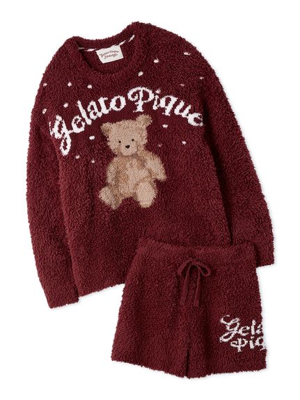 ONLINE限定】【HOLIDAY】ジェラートスノーベアジャガードプルオーバー
