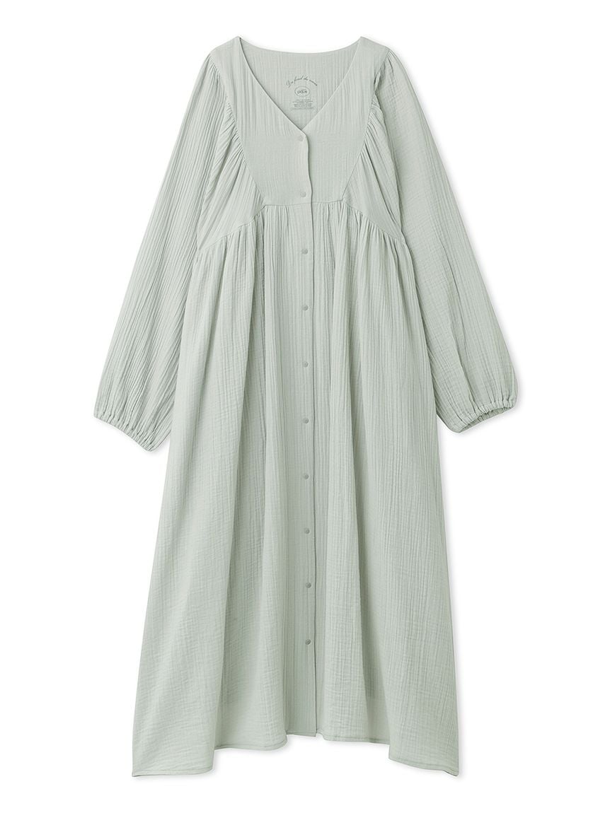 マタニティガーゼワンピース(ワンピース)｜ルームウェア・パジャマ通販