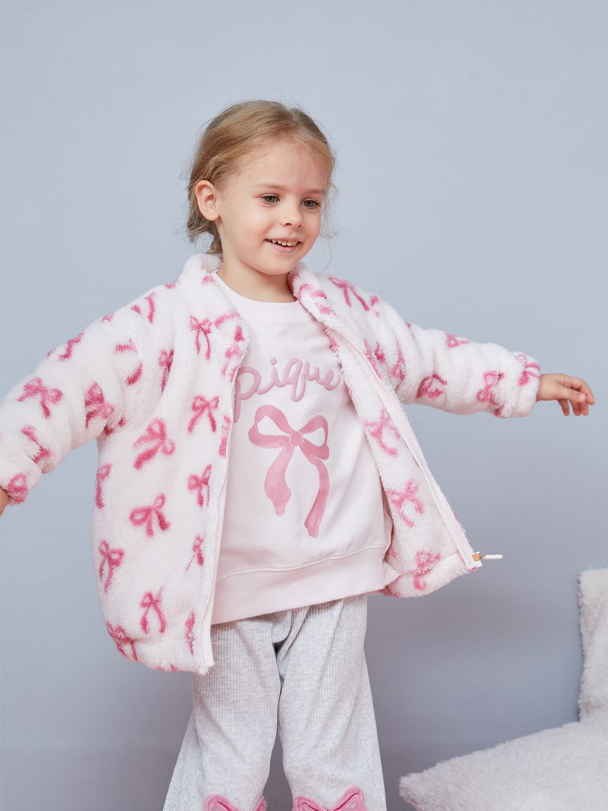 KIDS】フリースブルゾン(パーカ)｜ルームウェア・パジャマ通販の