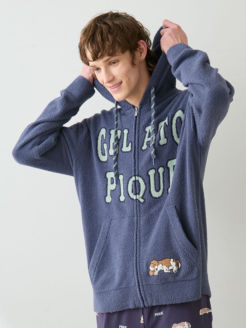 HOMME】エアリーモコスリーピングドッグパーカ(パーカ)｜ルームウェア