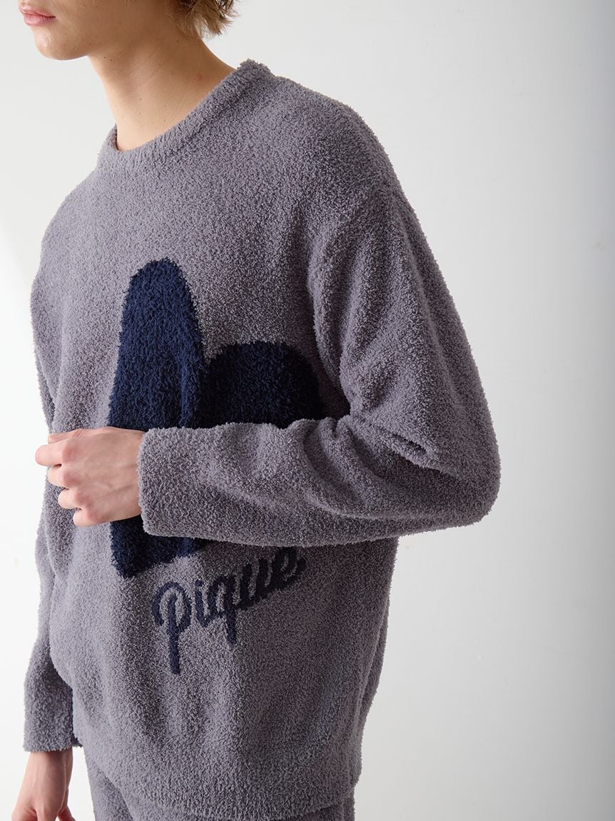 ONLINE限定】ハートジャガードプルオーバー＆ロングパンツセット