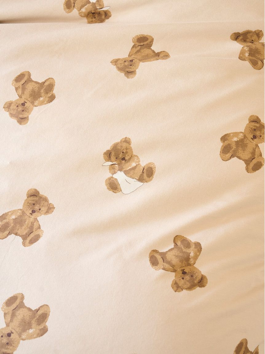Sleep】ベア柄2点セット（シングル）(寝具セット)｜ルームウェア
