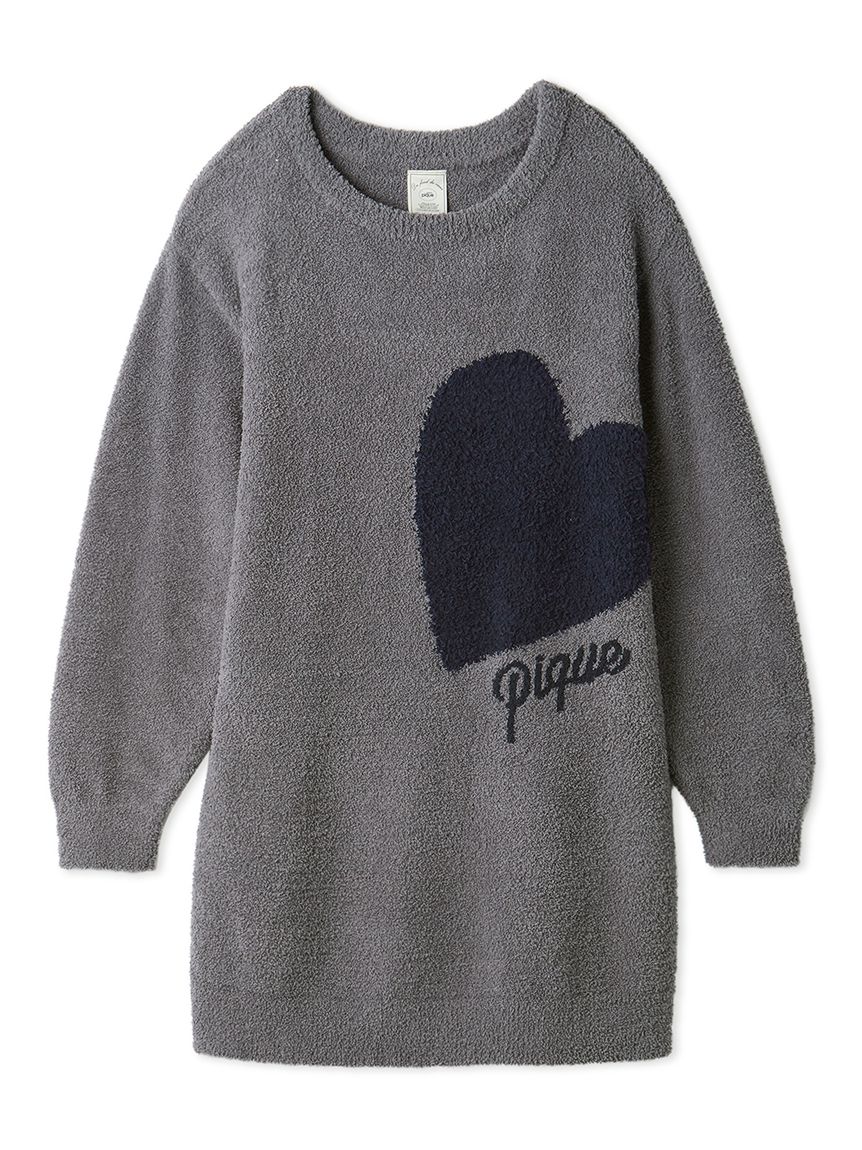 ONLINE限定】ハートジャガードワンピース(ワンピース)｜ルームウェア