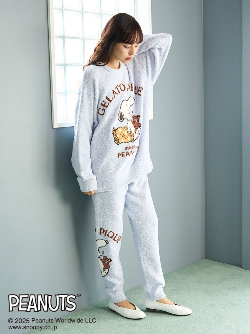 PEANUTS】オリジナルアート ジャガードロングパンツ(ロングパンツ