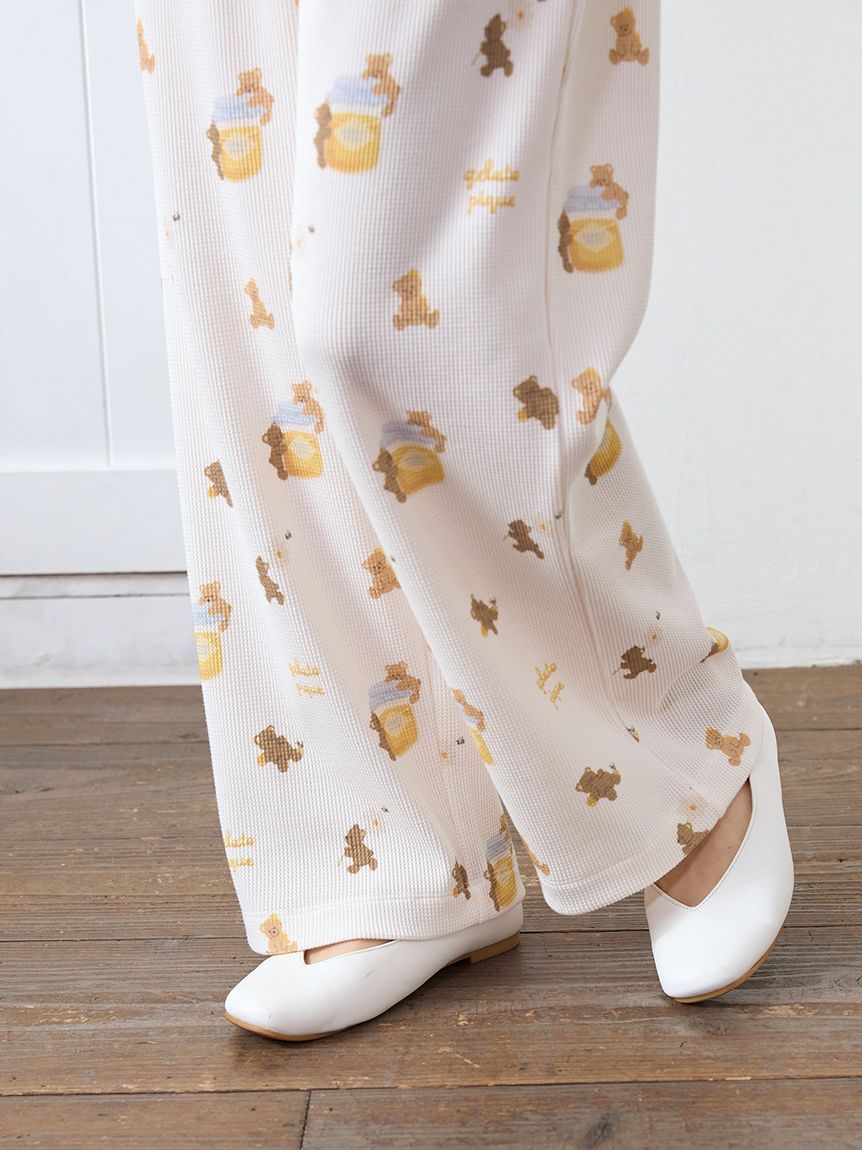 ラッピング済み】ベビモコはちみつベアジャガードプルオーバー&ロング