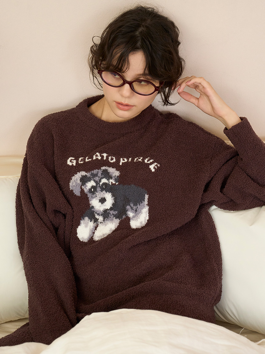 ONLINE限定】DOG ジャガードプルオーバー&ロングパンツセット(ロング