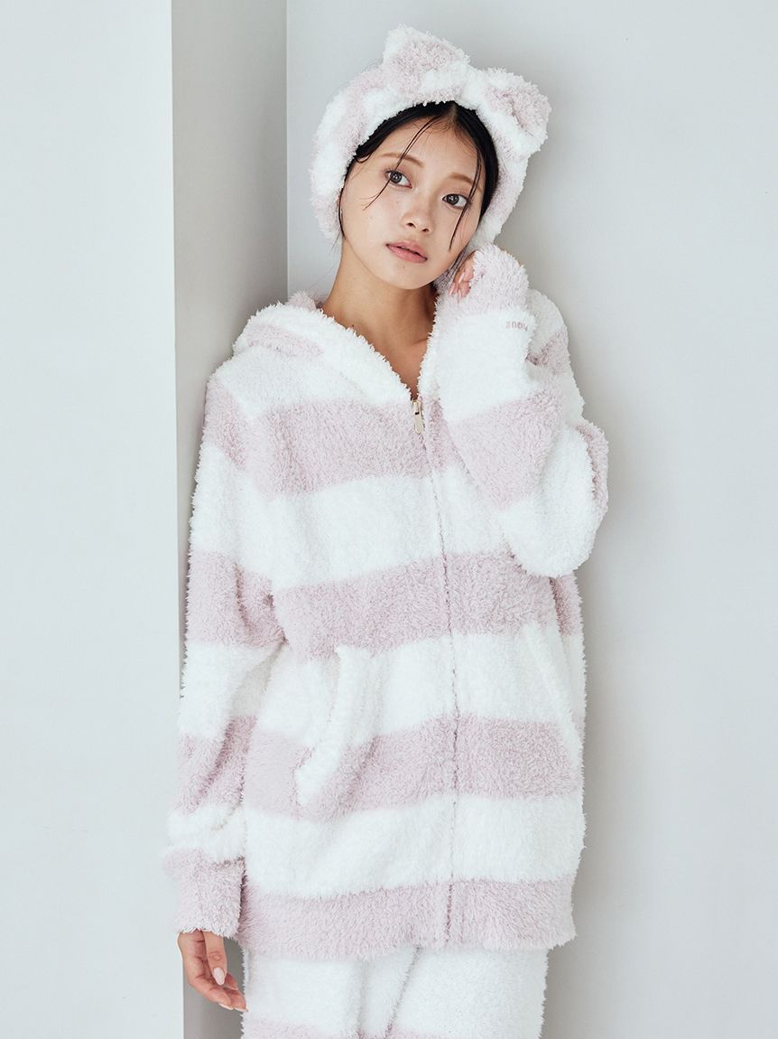 ラッピング済み】ジェラート2ボーダーパーカ＆ショートパンツセット