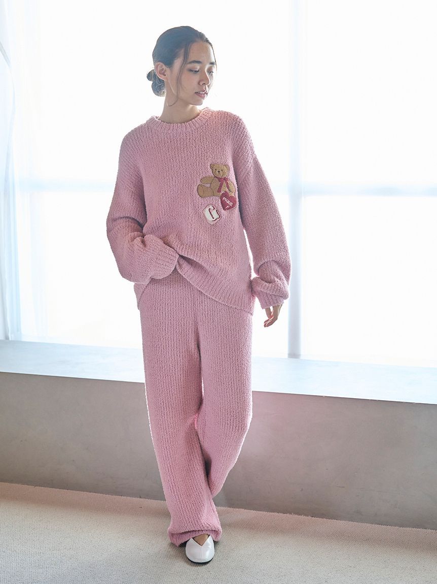 ONLINE限定】ベビモコベアさがらプルオーバー＆ロングパンツセット