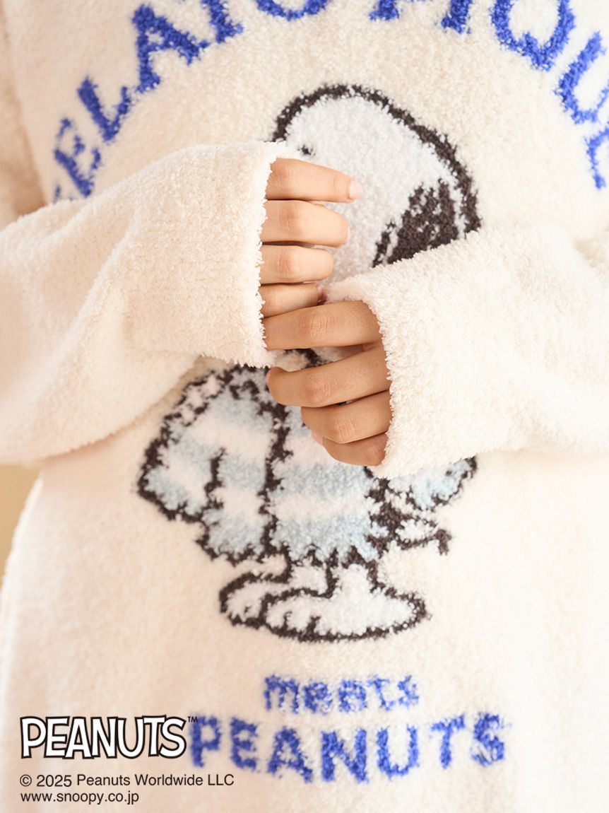 PEANUTS】【ONLINE限定】オリジナルアート ジャガードプルオーバー