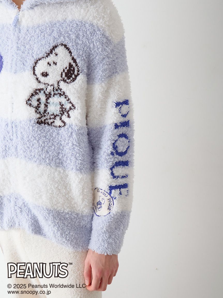 PEANUTS】【UNISEX】オリジナルアート ジャガードパーカ(トップス