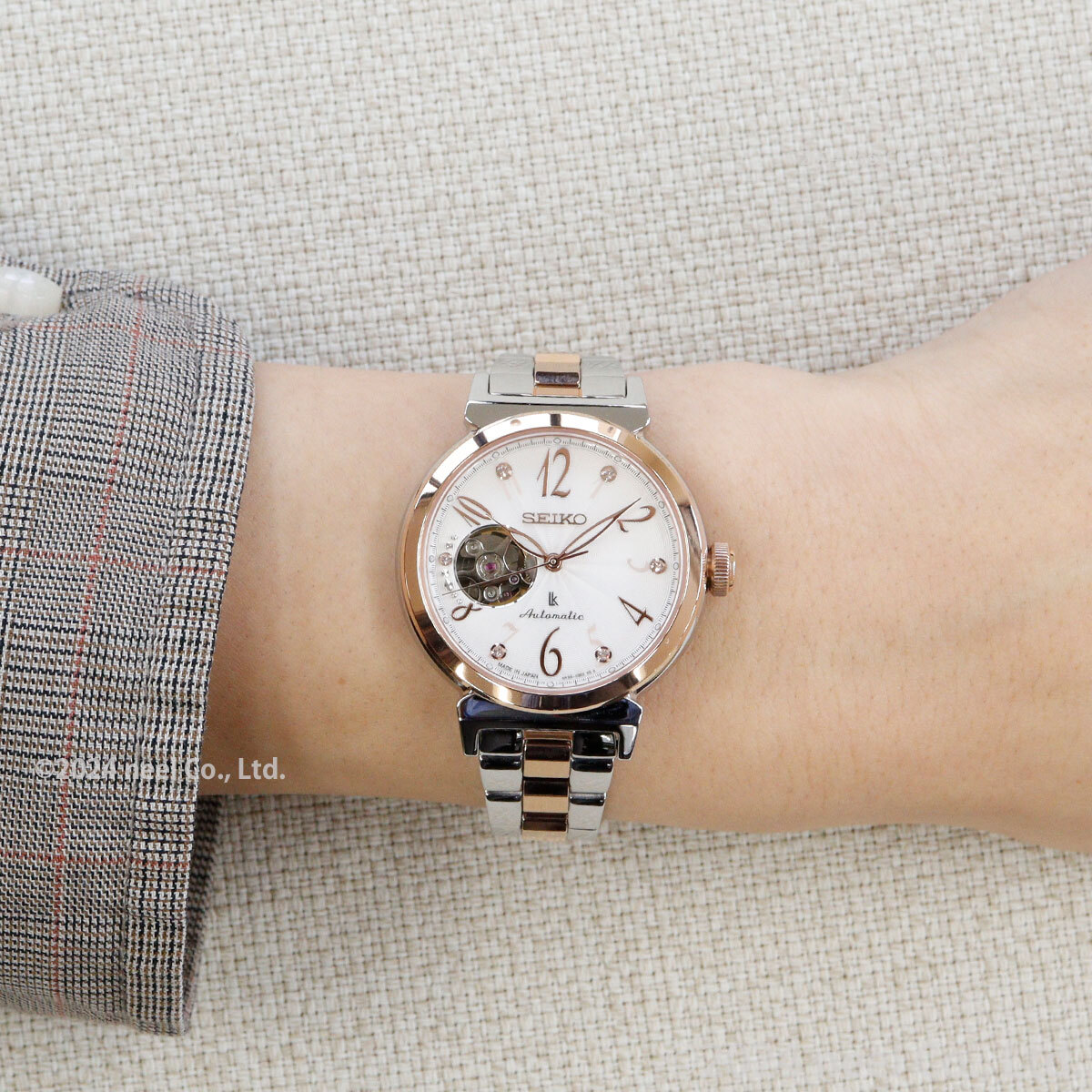 セイコー ルキア SEIKO LUKIA 自動巻き メカニカル 腕時計 レディース