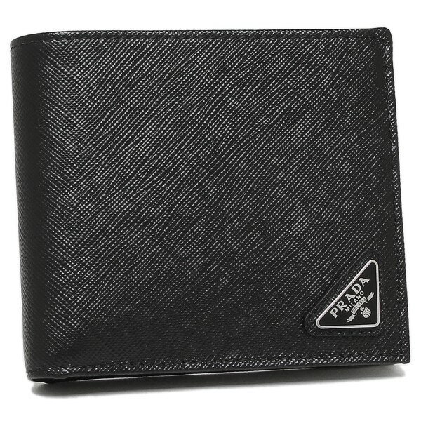 プラダ 二つ折り財布 サフィアーノ メンズ PRADA 2MO738 QHH QME