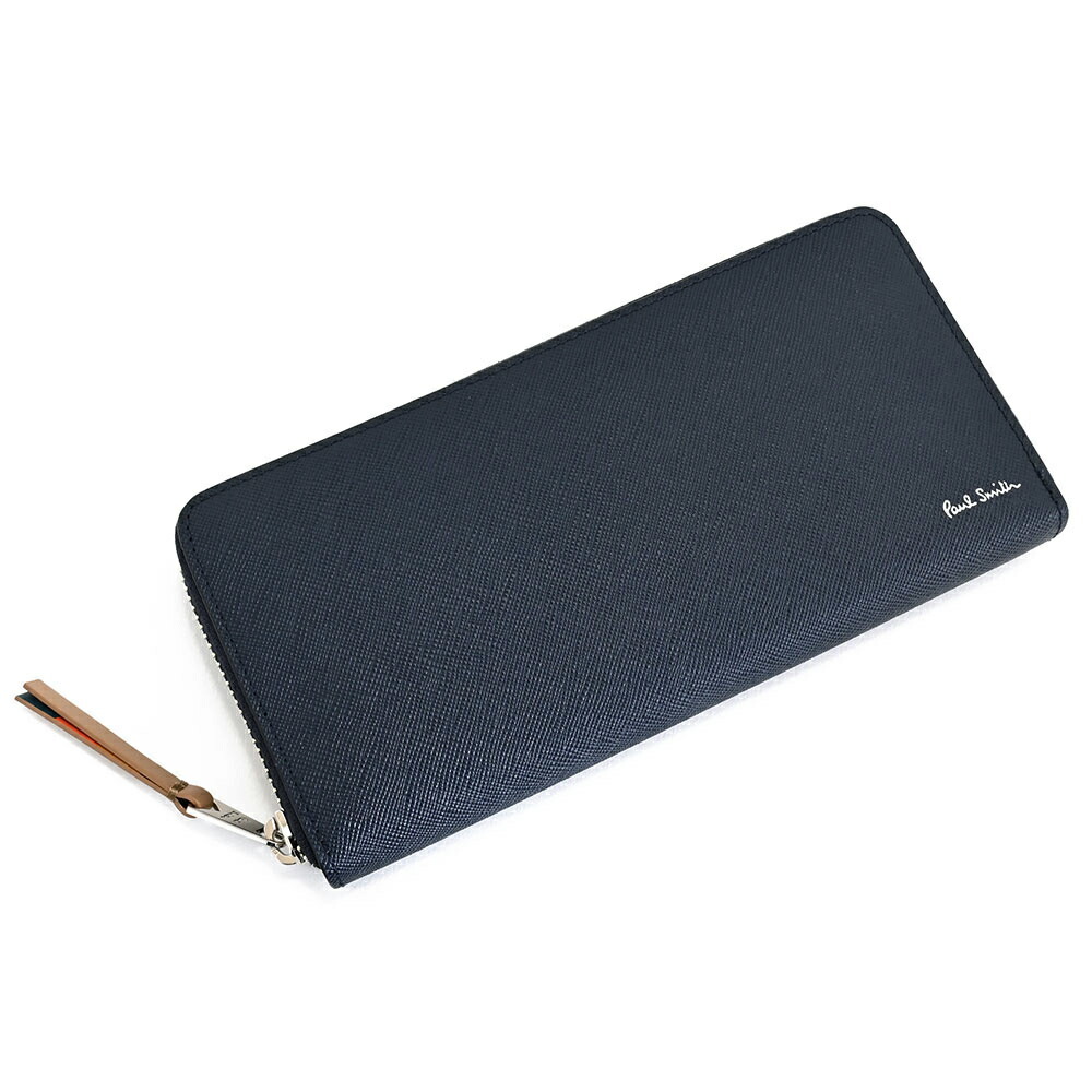 オポッサム 様 Paul Smith ポールスミス 長財布 ネイビー 牛革