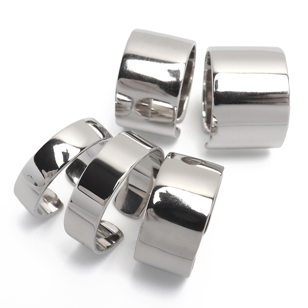 シルバー925 平打リング 幅 5mm 6mm 9mm 11mm 13mm レディースリング