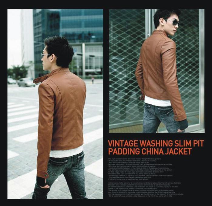 レザージャケット メンズ ライダース A 3カラー PUレザーシングル