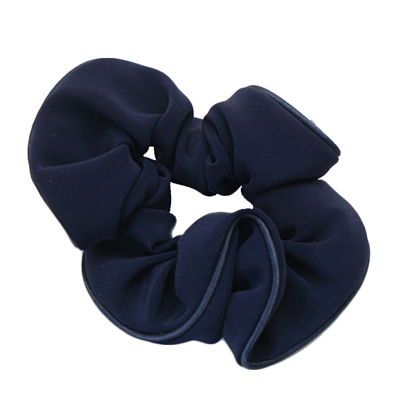 アレクサンドル ドゥ パリ タイムレス シュシュ 髪飾り ネイビー