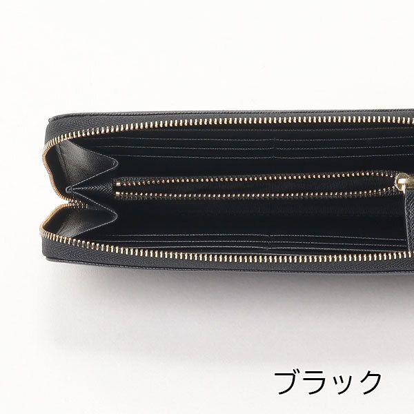 レディース アニエスベー 財布 メンズ ファスナー長財布 バイカラー