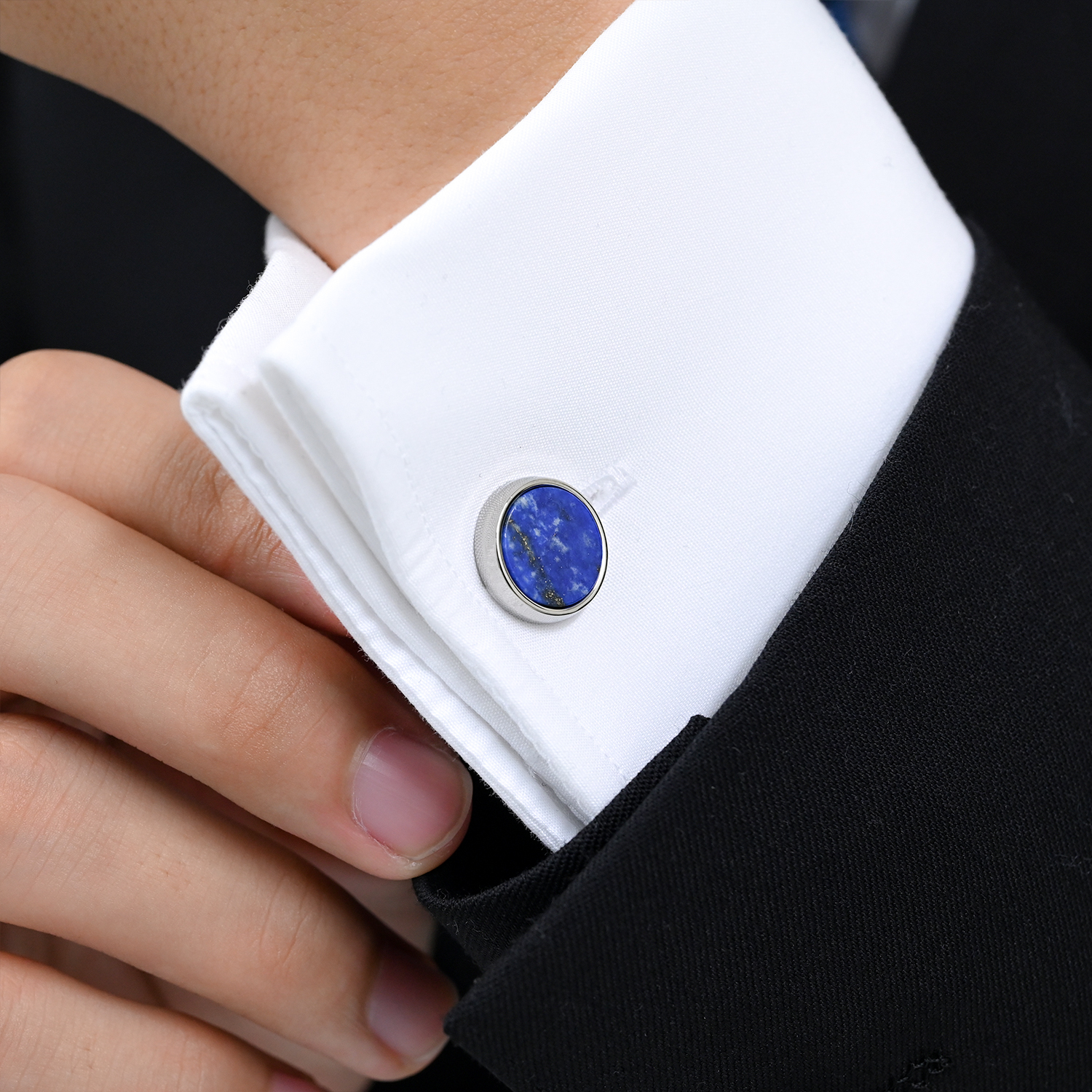 モンアート MONART カフス メンズ カフリンクス カフスボタン ラウンド