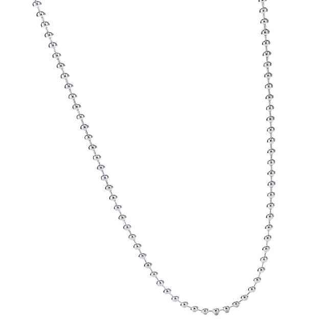 ティファニー TIFFANY＆CO. ラージ ビーズ チェーン 61cm シルバー
