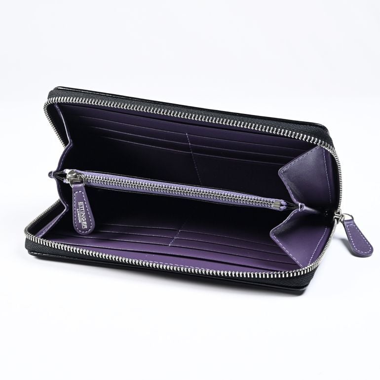 エッティンガー ETTINGER 財布 メンズ 長財布 ラウンドファスナー