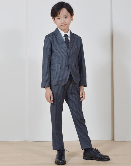 50%OFF セール フォーマルスーツ ピンストライプスーツ(上下組)120cm