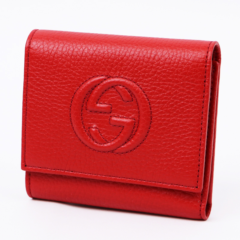 GUCCI(グッチ) 598207 A7M0G 6523 ソーホー 三つ折り コンパクト