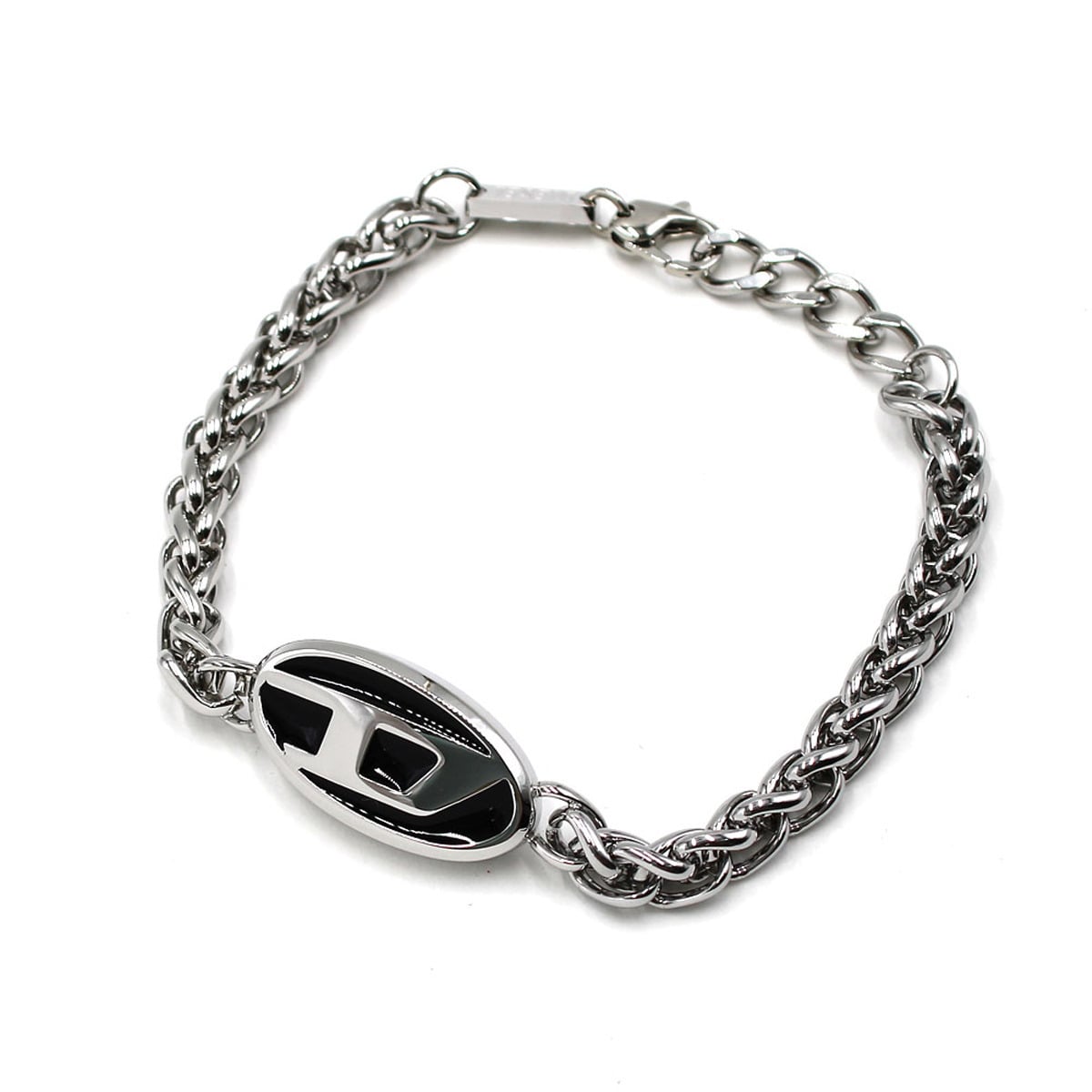 ディーゼル DIESEL ブレスレット DX1469040 ロゴ Dロゴ チェーン