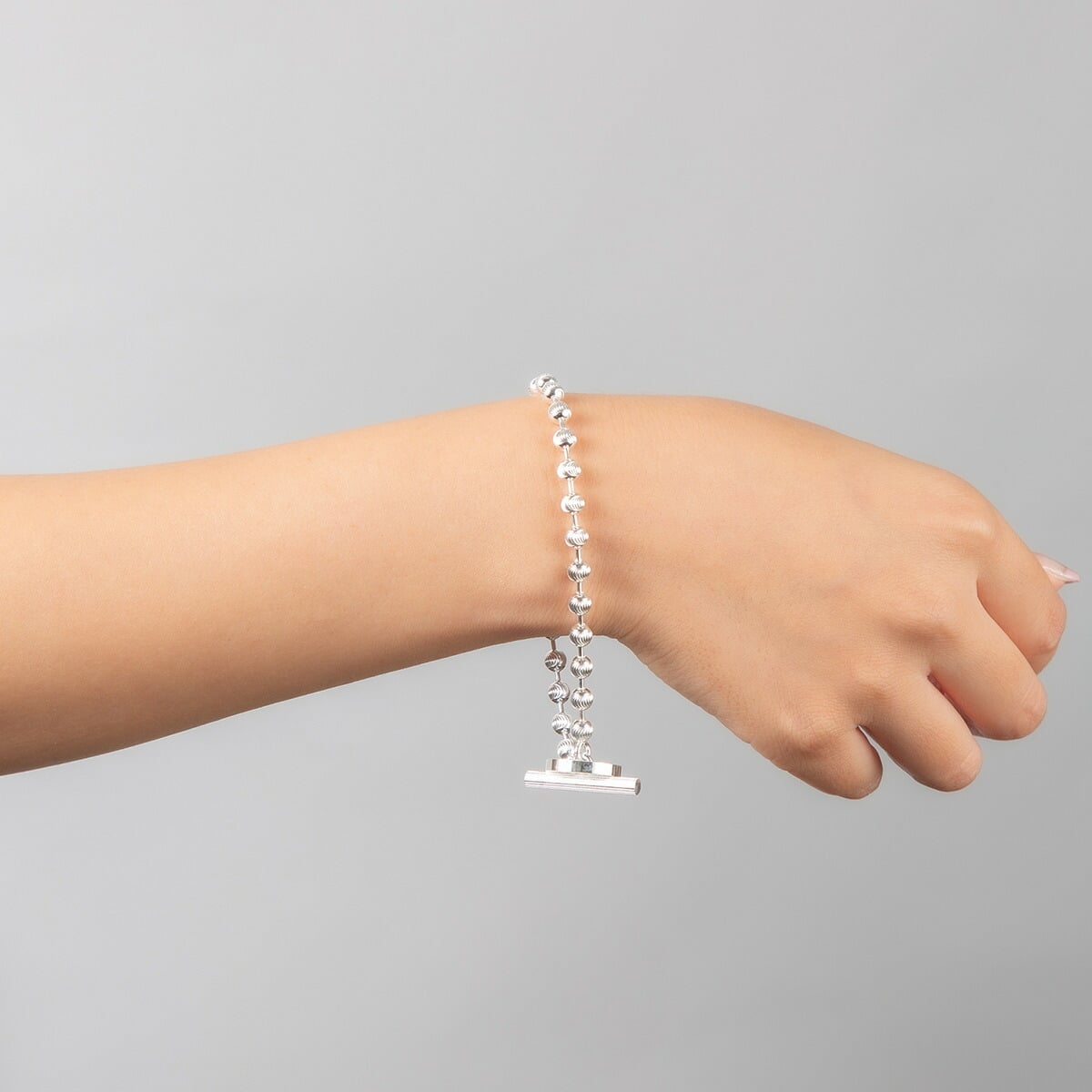 グッチ GUCCI シルバー ボール チェーン ブレスレット シルバー925