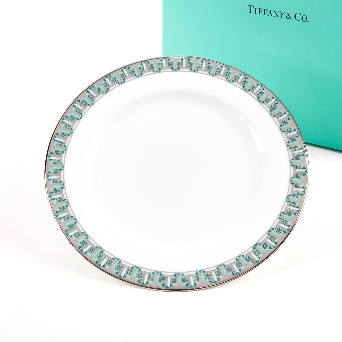 ティファニー 食器 結婚祝い TIFFANY＆Co 食器 プレート 皿 T トゥルー