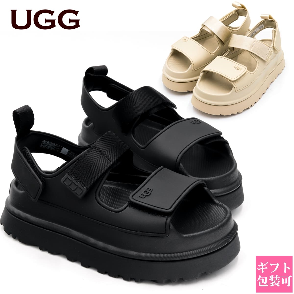 正規箱付き】 UGG アグ サンダル レディース ゴールデングロウ