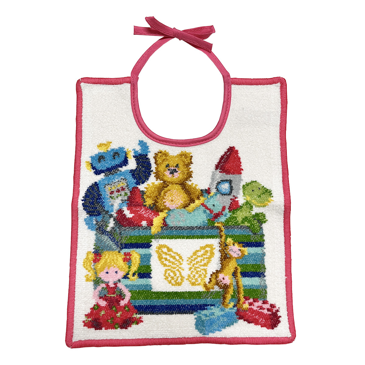 フェイラー FEILER スタイ よだれかけ ビブ TOY BOX ベビー おもちゃ柄