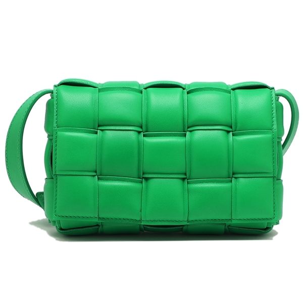ボッテガヴェネタ ショルダーバッグ カセット グリーン レディース