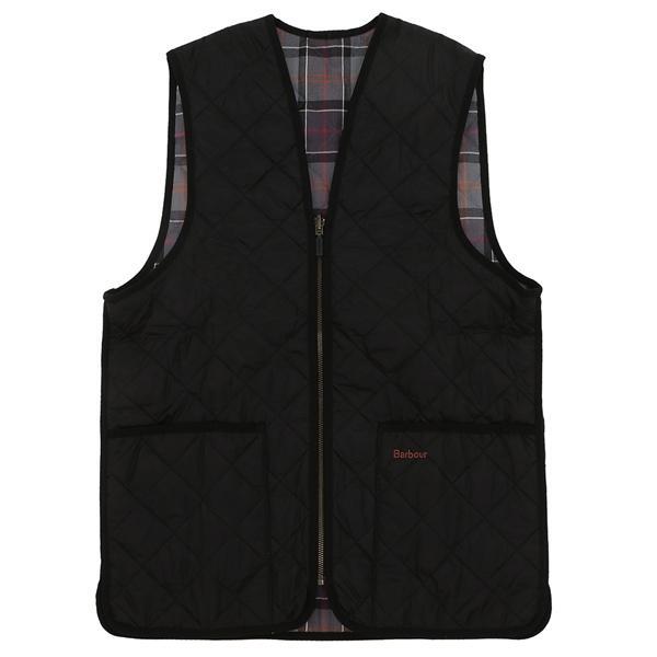 バブアー ベスト フロントジップキルティング ライナーベスト モダン