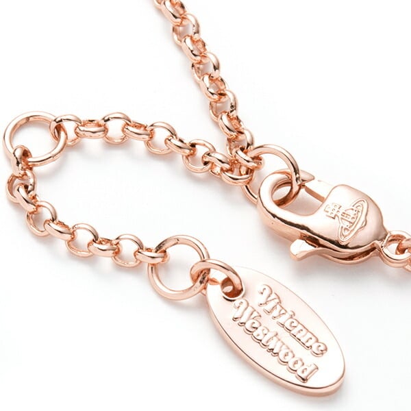 ヴィヴィアン ネックレス オーブ ピンクゴールド レディース シンプル