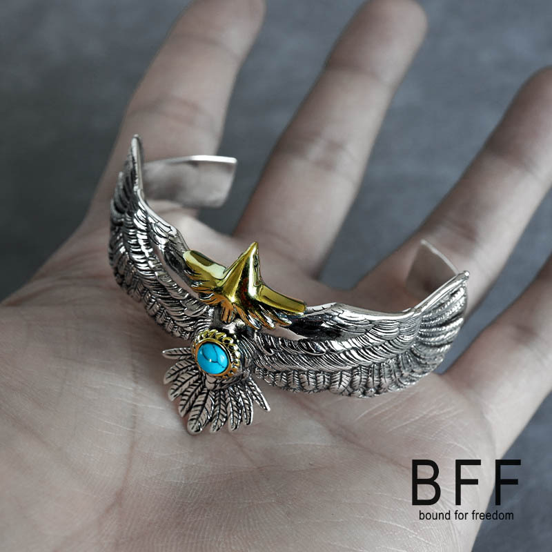 ターコイズ大粒シルバー925バックル ネイティブ ターコイズ大粒