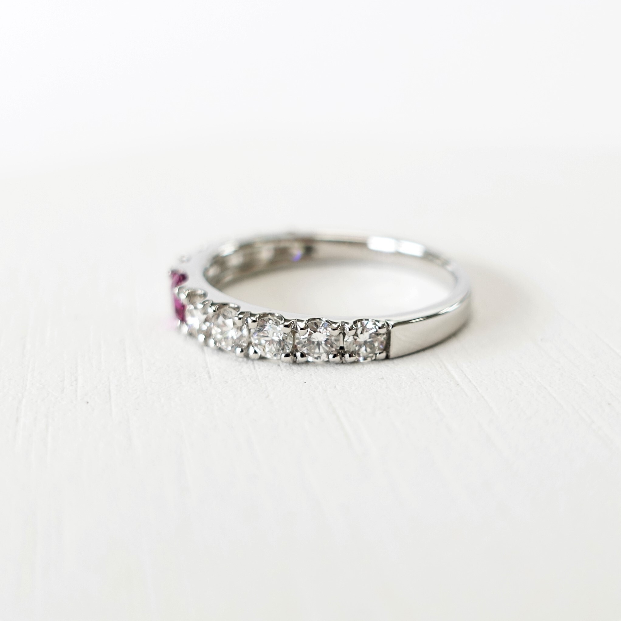 送料無料】Pt900 ルビー＆ダイヤモンド リング 代引手数料無料 品質