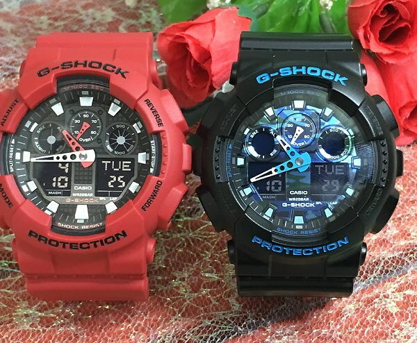 カシオ 恋人たちのGショック ペアウォッチ G-SHOCK BABY-G GA-100CB
