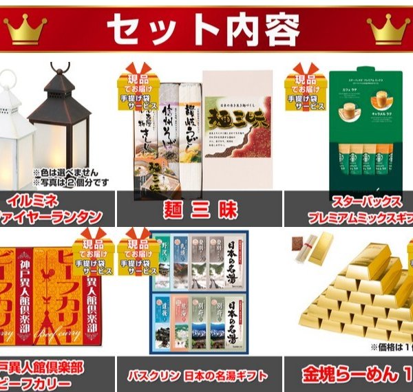 景品セット ビンゴ 二次会 10000円ポッキリ！現品景品10点セットC15414