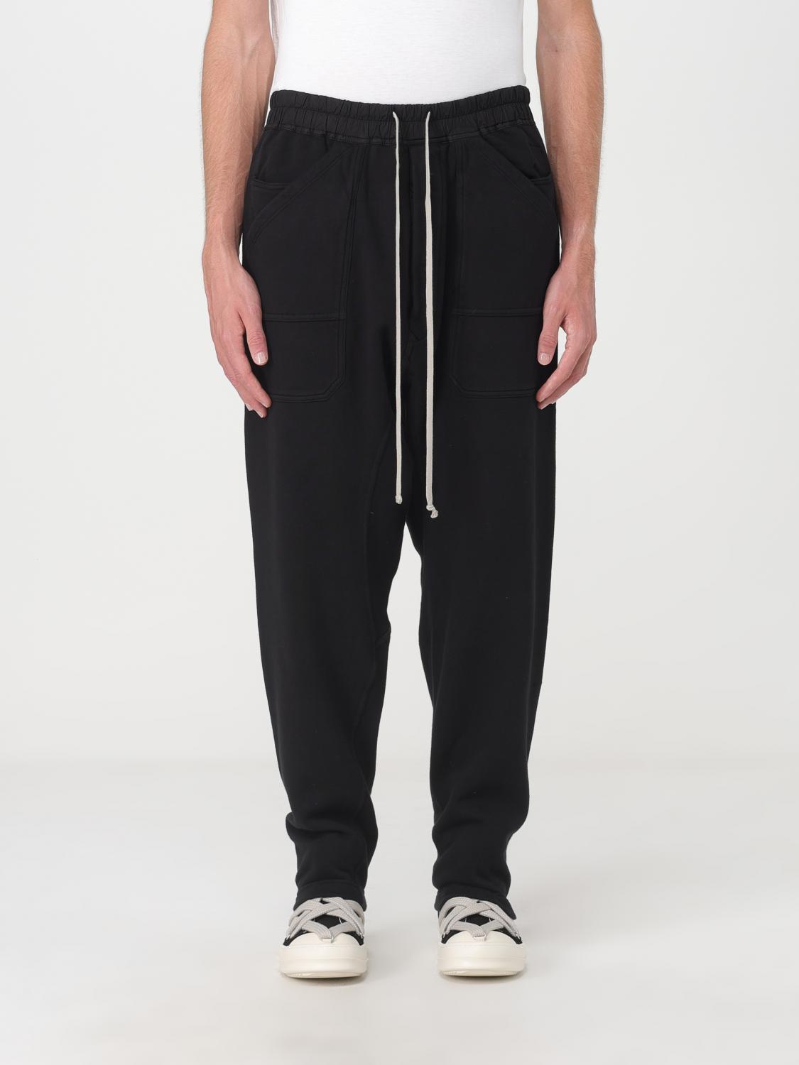 Rick Owens Pants men - Black | DU02C5370F | GIGLIO.COM