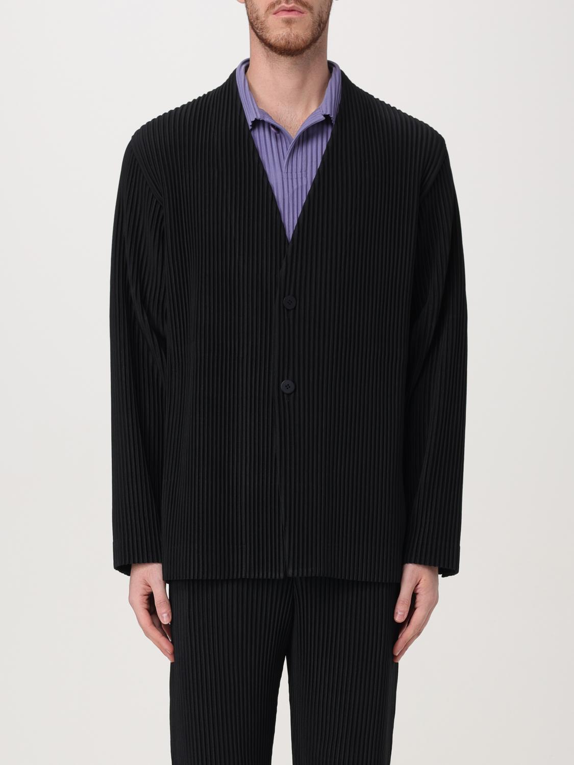 Homme Plisse' Issey Miyake Blazer a monopetto - Nero | HP48JD151