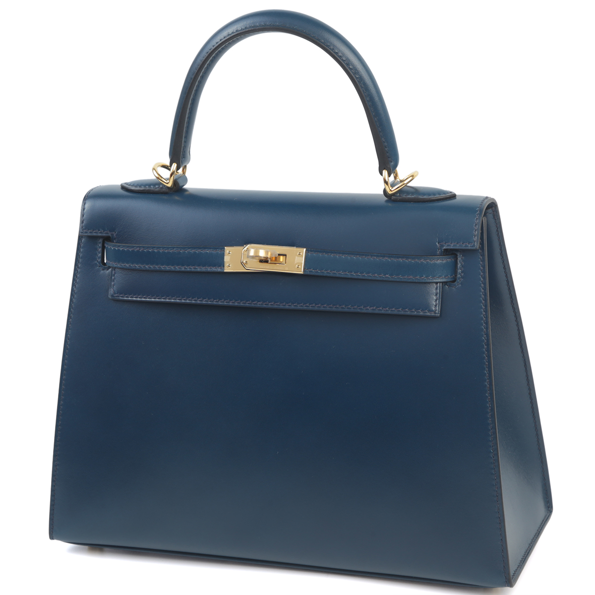 ランク NS 未使用品 HERMÈS エルメス ケリー25 セリエ ブルー