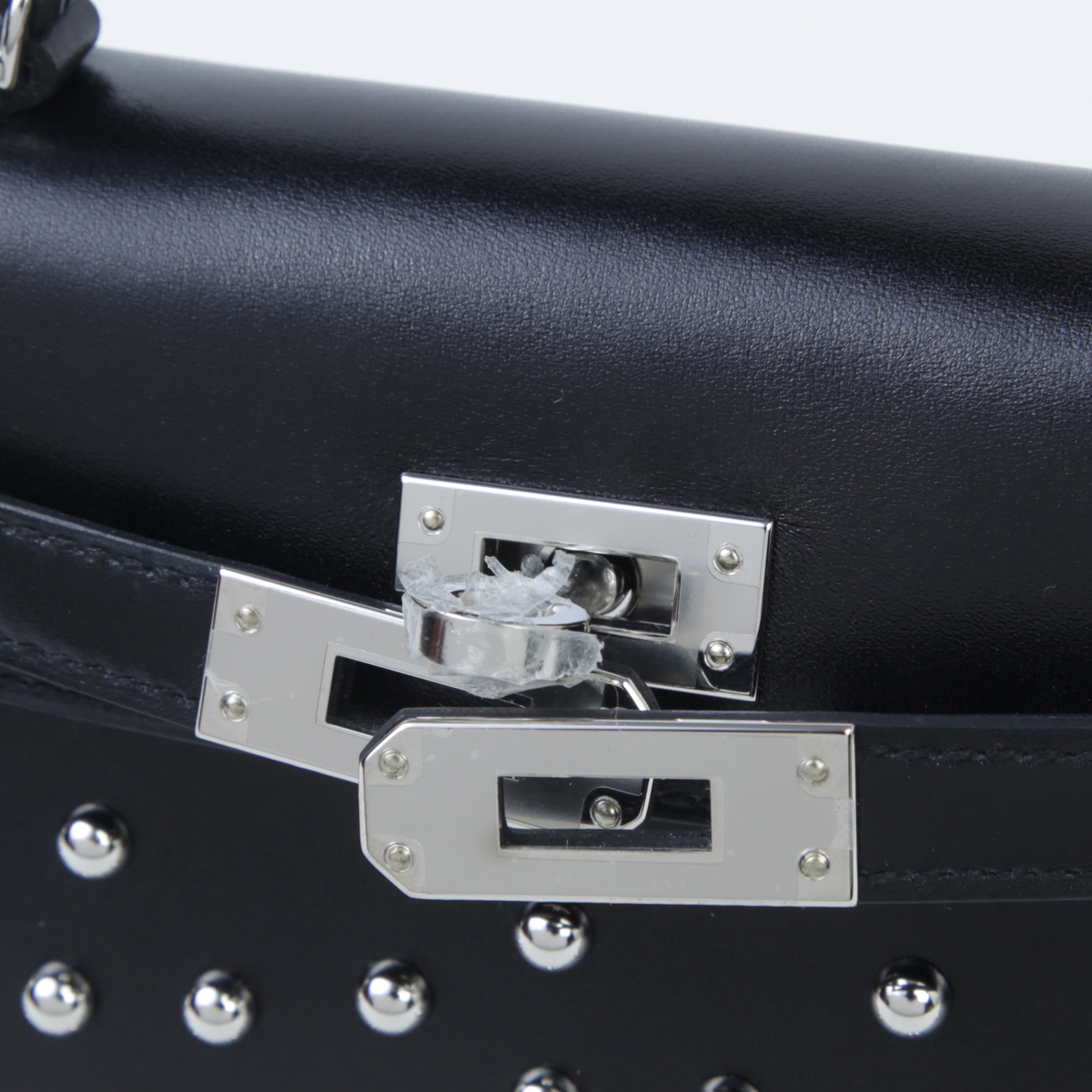 ランク N 新品 HERMÈS エルメス 限定品 ミニケリー2 クルーテ ブラック