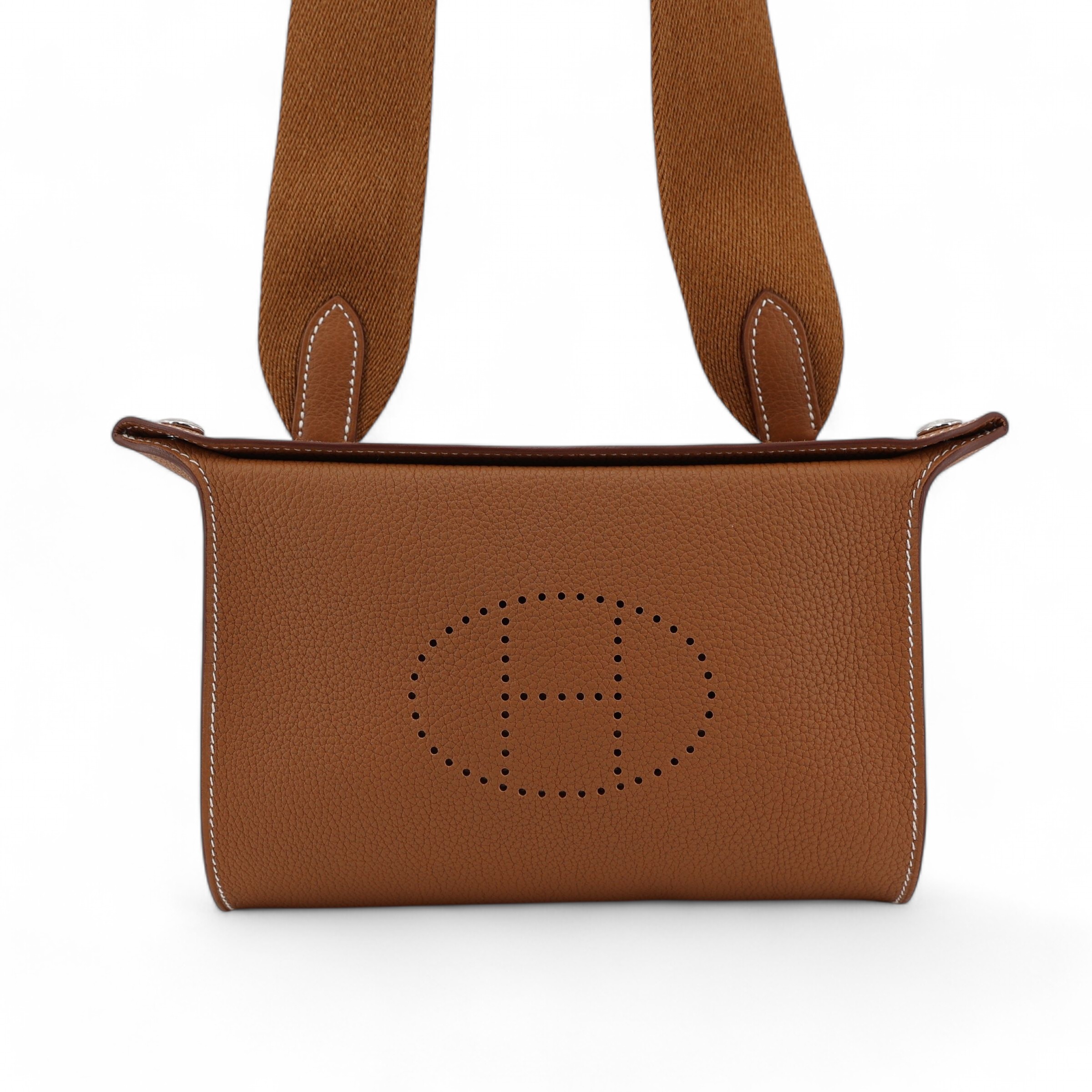 ランク SA HERMÈS エルメス ヴィドポッシュ ゴールド (37) トゴ