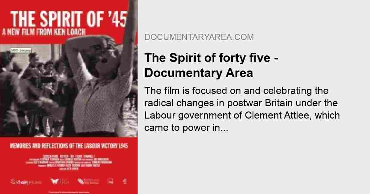 The Spirit of forty five - Watch Online