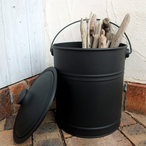 園芸ネット本店｜アラスメタル社製灰取りバケツ小(アッシュコンテナ