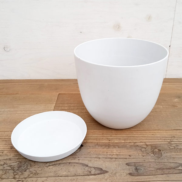 園芸ネット本店｜アートストーン ラウンド ホワイトXS（直径23cm